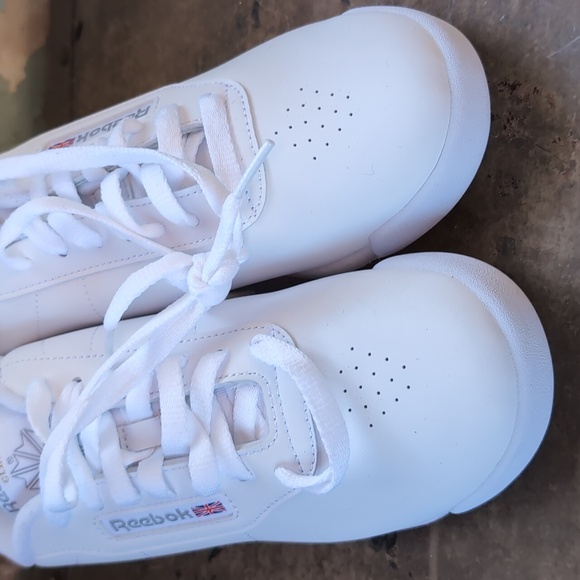 White Reebok Sneakers - Picture 7 of 8
